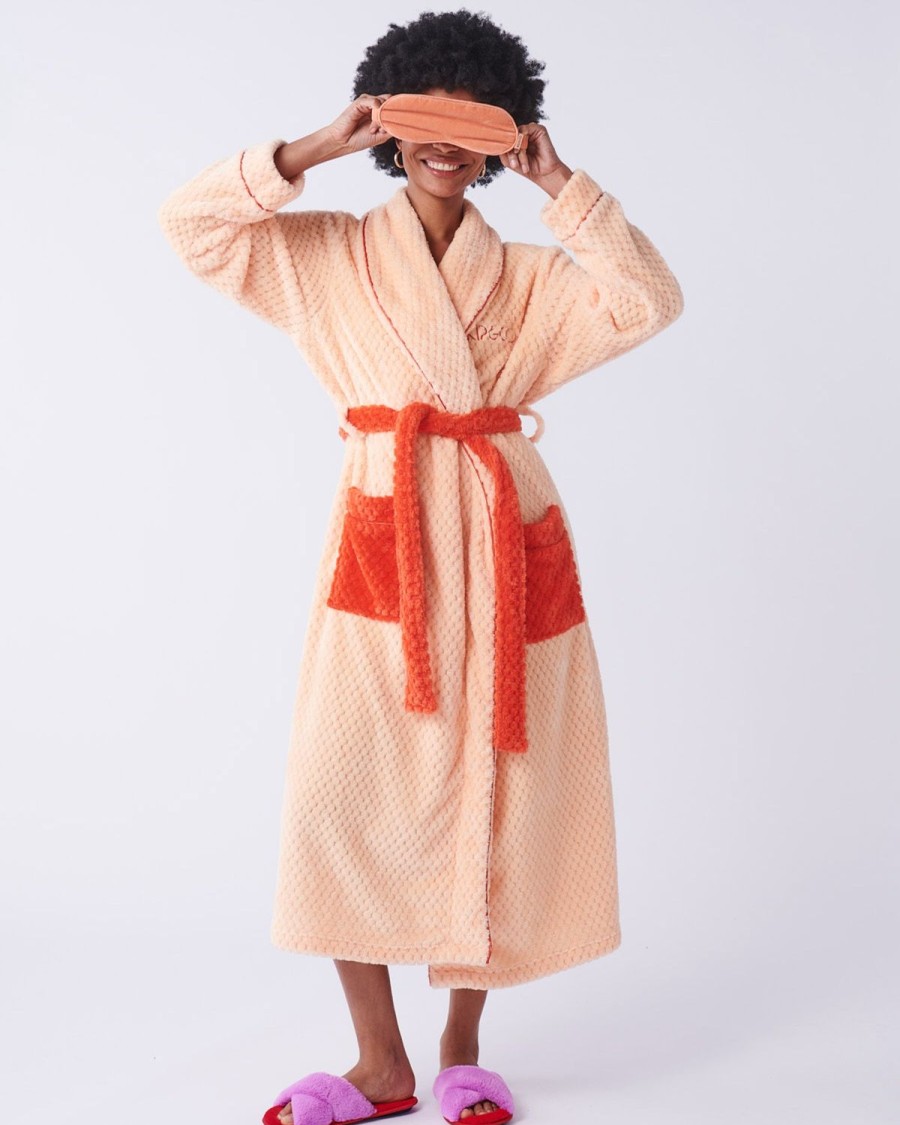 Apparel Kip&Co Adult Robes | Apricot Dreams Cosy Robe