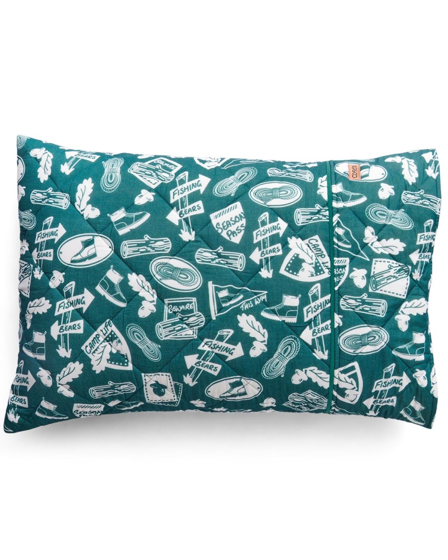 Bedding Kip&Co Pillowcases | Into The Wild Organic Cotton Quilted Pillowcase