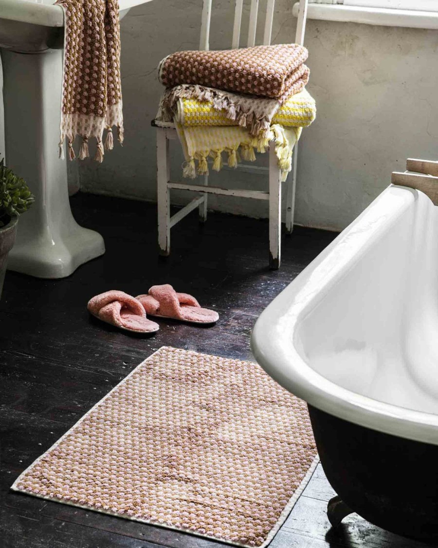 Homewares Kip&Co Bath Mats | Gingerbread Turkish Bath Mat