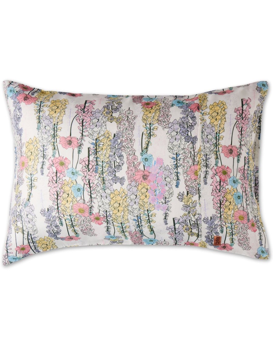 Bedding Kip&Co Pillowcases | Foxglove Forever Linen Pillowcases