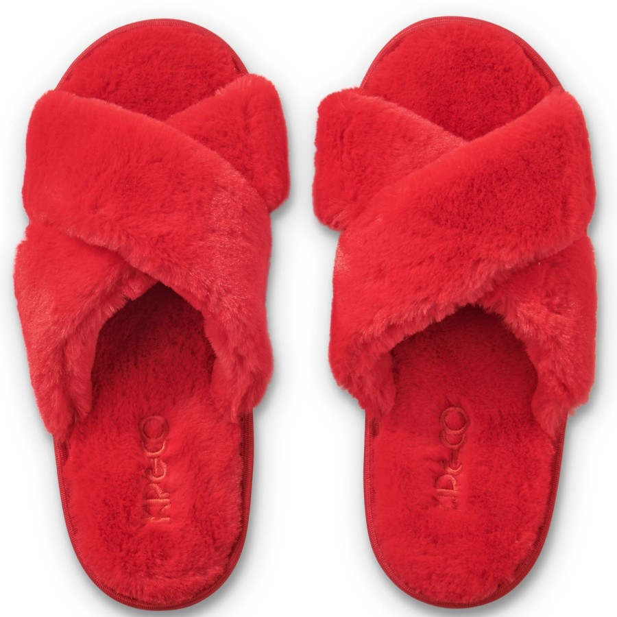 Kid Kip&Co | Cherry Red Kids Slippers