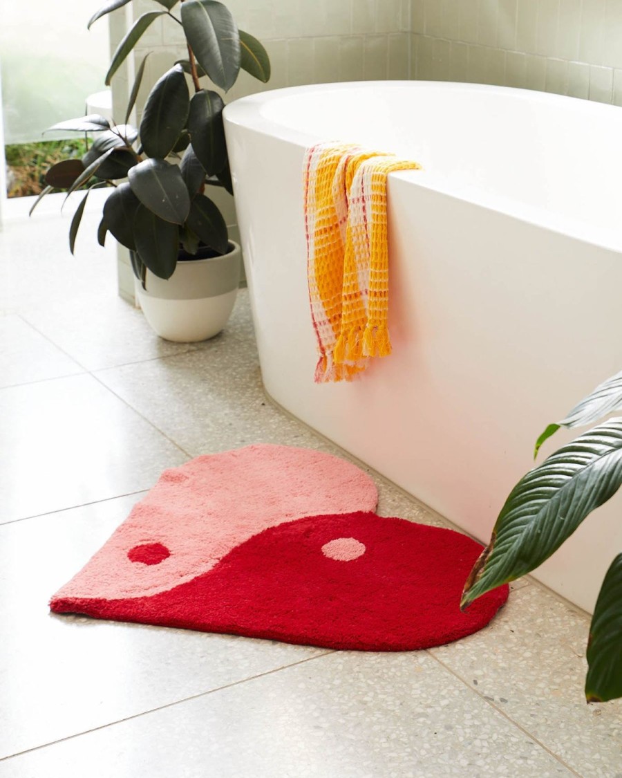 Homewares Kip&Co Bath Mats | Peace Love Bath Mat