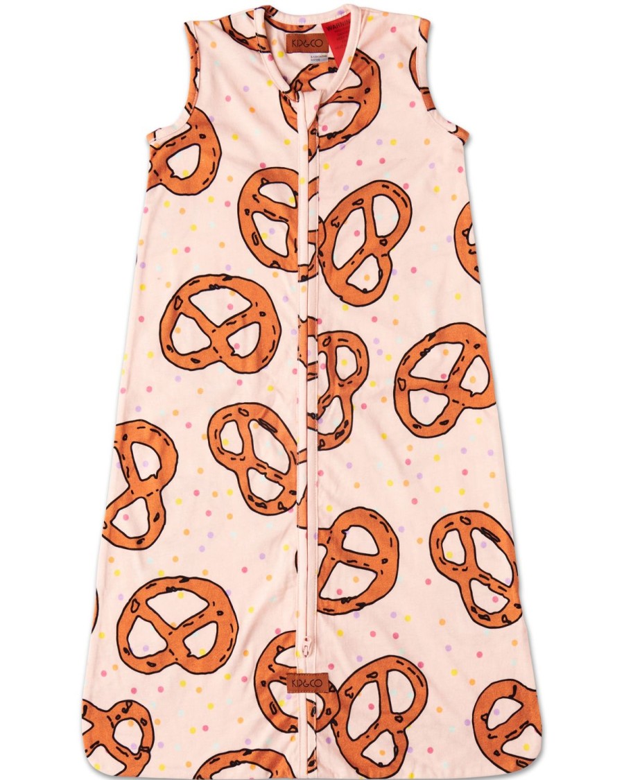 Bedding Kip&Co Sleep Bags | Pretzels Pink Sleep Bag