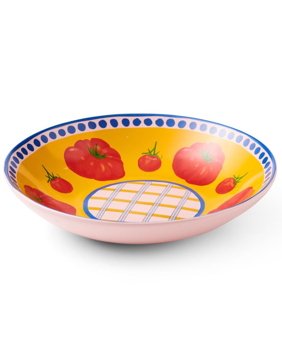 Homewares Kip&Co Ceramics | Pomodori Pasta Bowl 2P Set