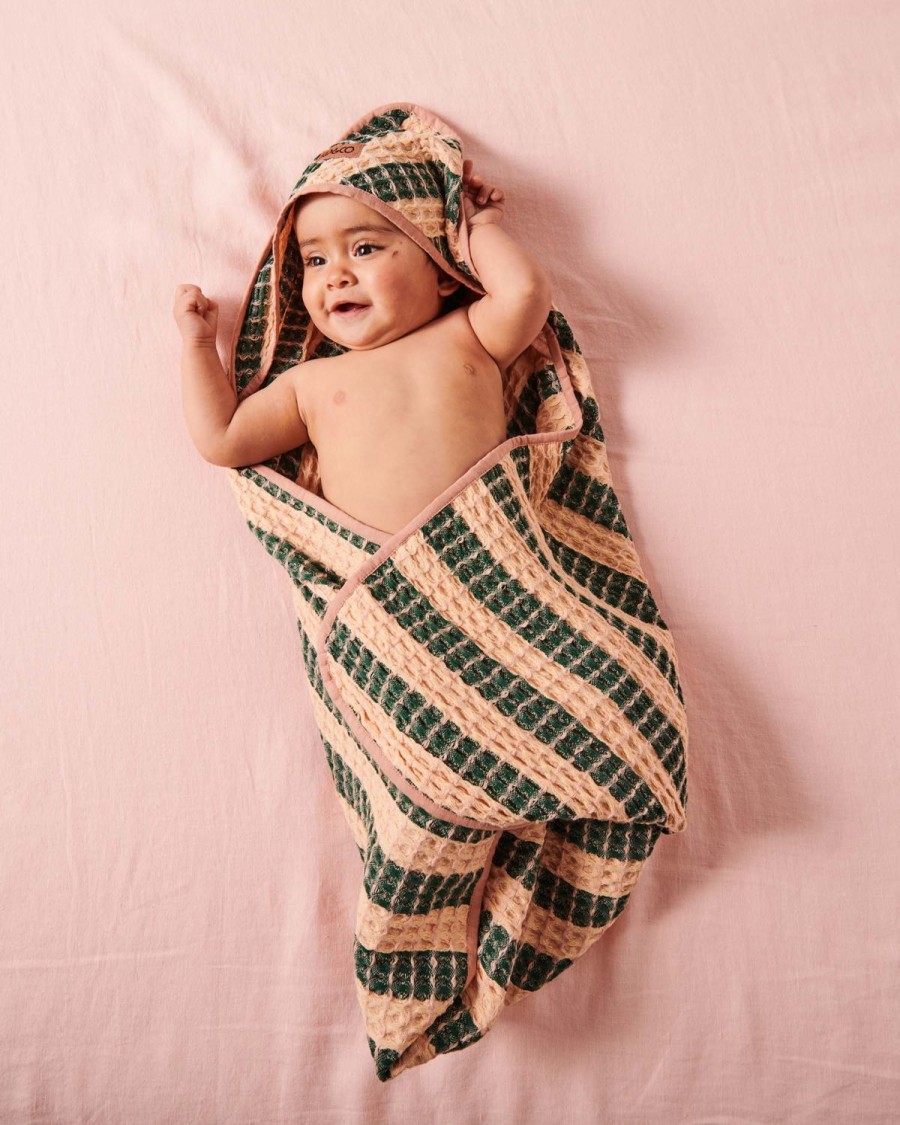 Baby Kip&Co Baby Towels | Folklore Waffle Baby Towel