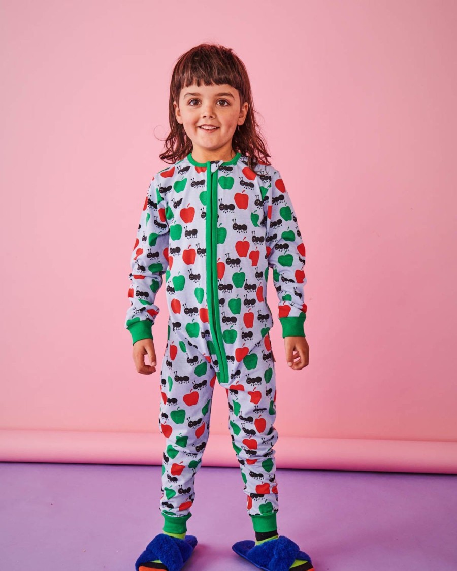 Apparel Kip&Co Kid'S Pjs | Ants Pants Organic Cotton Pyjama Onesie