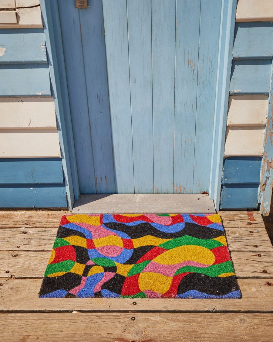 Homewares Kip&Co Door Mats | Colour Me Happy Coir Door Mat