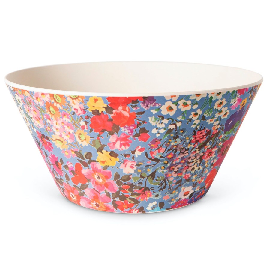 Homewares Kip&Co Bamboo Melamine | Forever Floral Salad Bowl